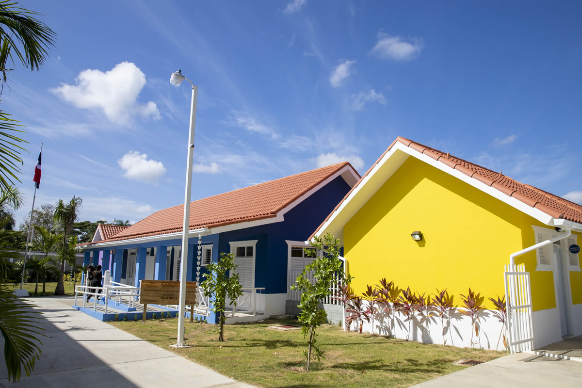 Fachada del CAIPI en el sector Canaán II de Villa Mella, en Santo Domingo Norte