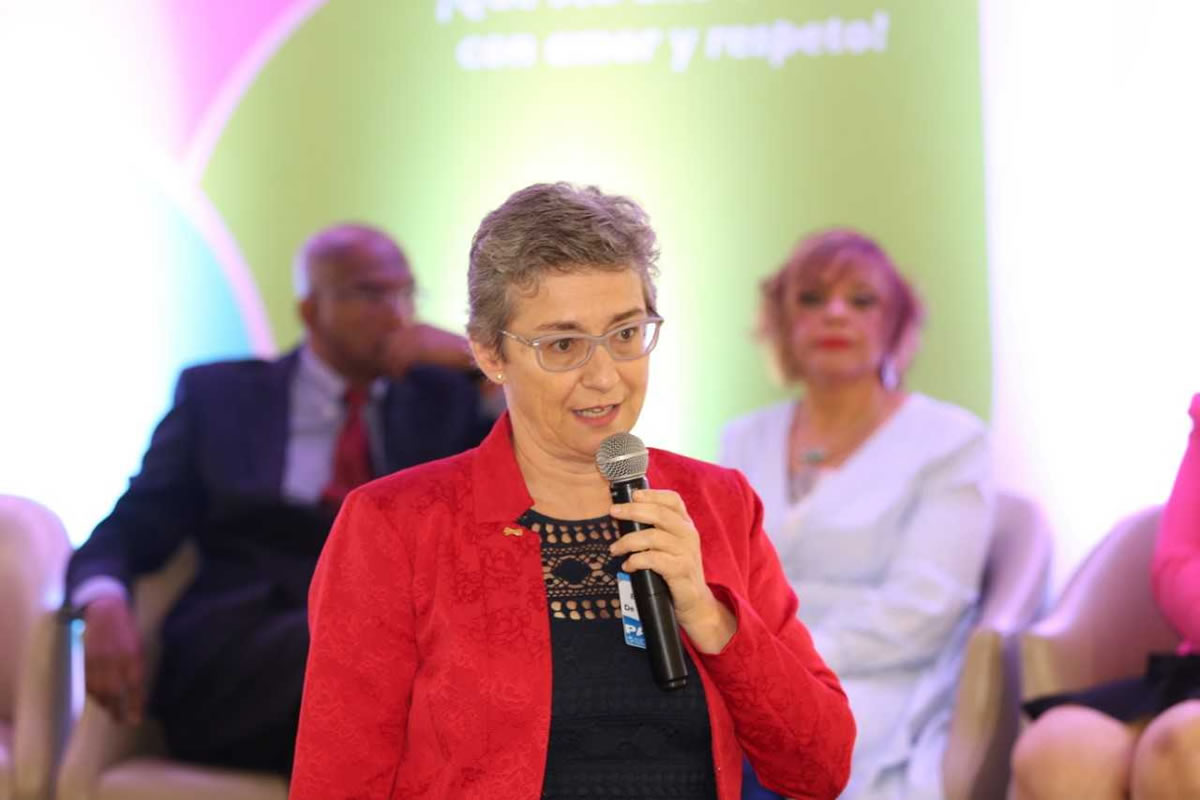 Brigitte de Hulsters, asesora en salud de la Organización Panamericana de la Salud