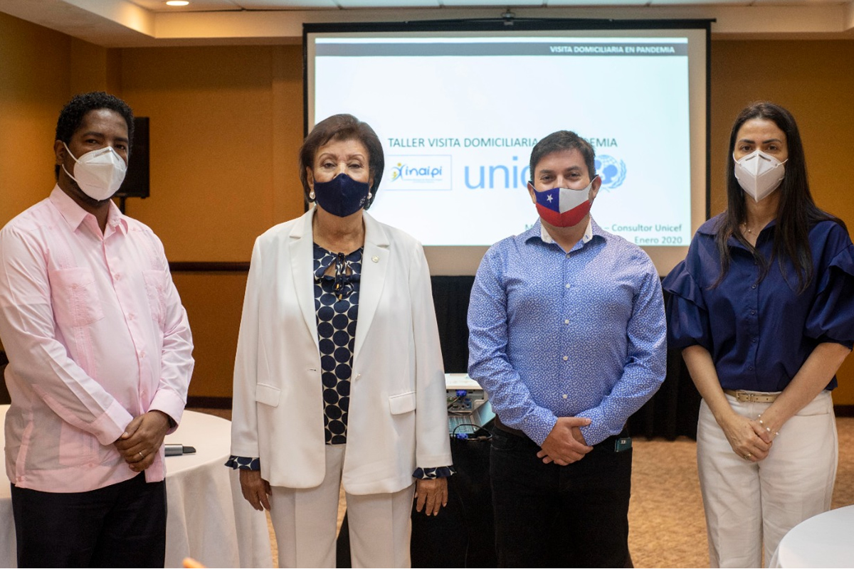 Con el apoyo de UNICEF, INAIPI realiza taller sobre estrategias de acompañamiento a las familias en tiempos de pandemia