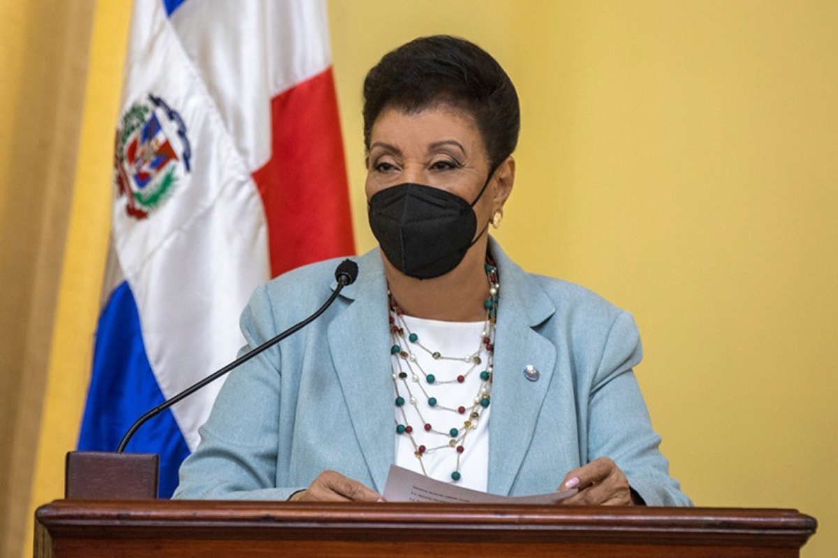 Besaida Manola Santana de Báez, directora ejecutiva del Inaipi, agradeció al organismo internacional por la valiosa iniciativa.