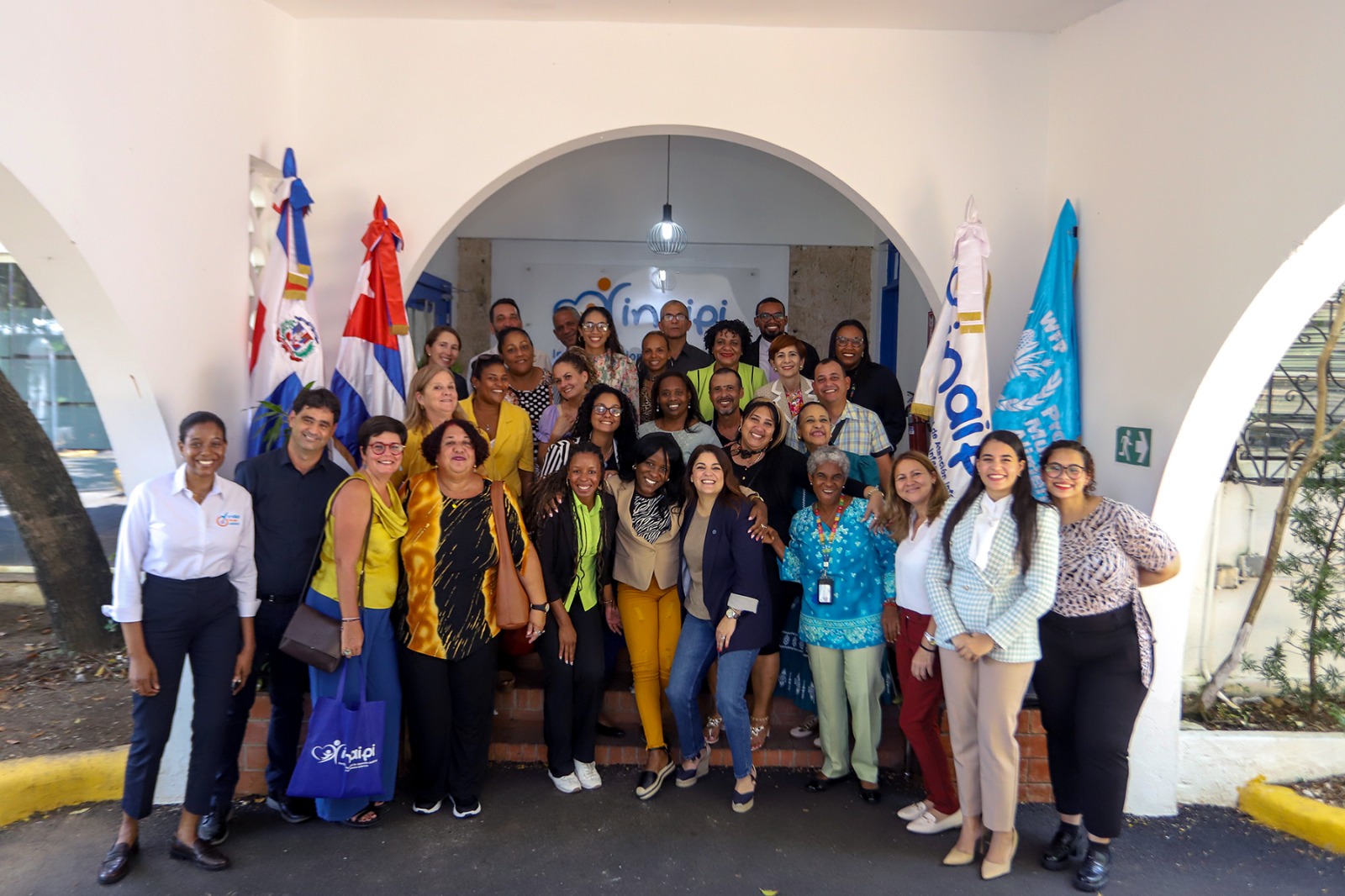 Representantes el gobierno de Cuba,  representantes del Programa Mundial de Alimentos radicado en ese país y en República Dominicana y el INAIPI, sostuvieron un encuentro para el fortalecimiento de la seguridad alimentaria y nutricional en los infantes.