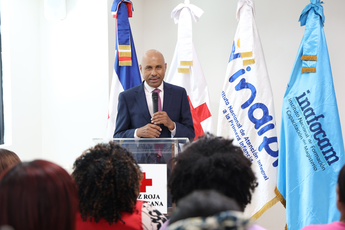 Blaurio Alcántara, director General de la Cruz Roja Dominicana