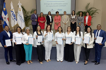 INAIPI realiza entrega de certificados a colaboradores capacitados por el CAPGEFI