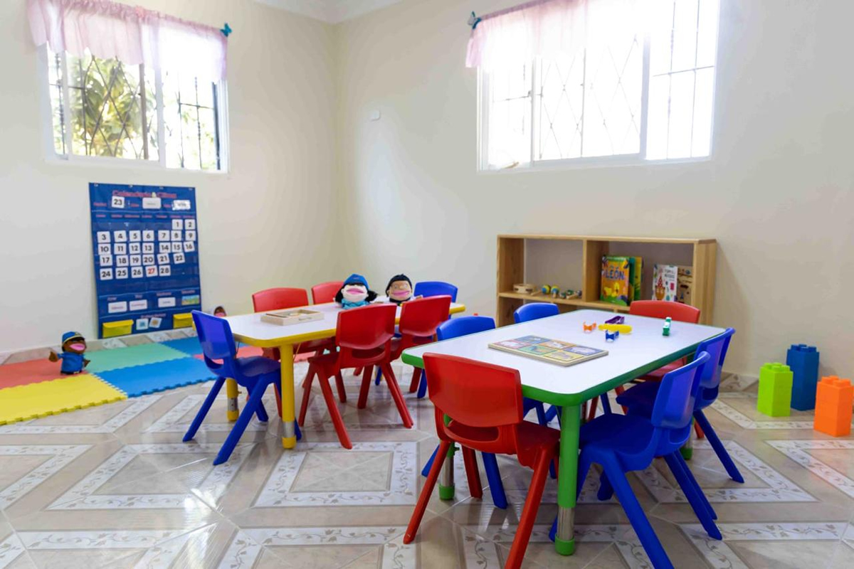 Aula del Centro de Atención Integral a la Primera Infancia Comunitario (CAIPI C) La Ureña